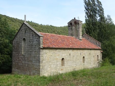 La chapelle Saint-Pierre de Riuferrer, à Arles-sur-Tech.