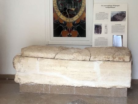 Le sarcophage wisigothique d'Espira-de-Conflent.