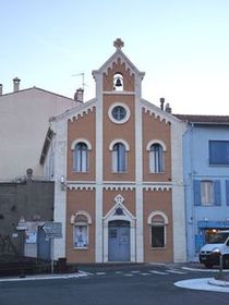 Le temple protestant de Collioure.