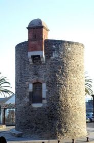 La tour d'Avall, à Collioure.