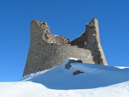 La tour de surveillance de La Llagonne, dite 'tour du Capil'.