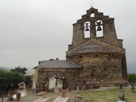 L'église romane de Ste Léocadie