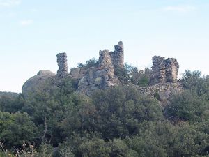 Les ruines de Paracols
