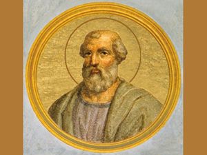 Le pape Saint Lin
