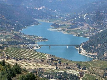 Le barrage de l'Agly