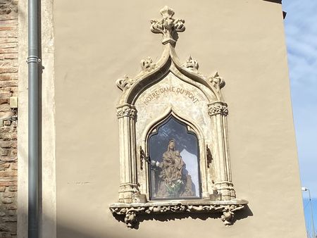 Monument commémorant l'église Notre-Dame