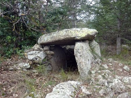 Le dolmen du mas Cayenne, à Campoussy