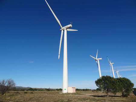 La ferme éolienne de Rivesaltes