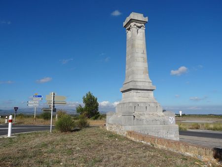 Monument commémoratif de la guerre de 1793, à Peyrestortes.