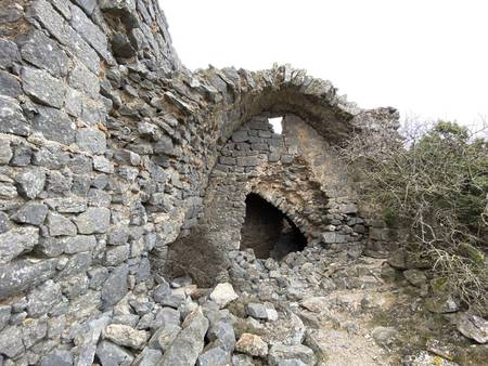 Le château d'Opoul