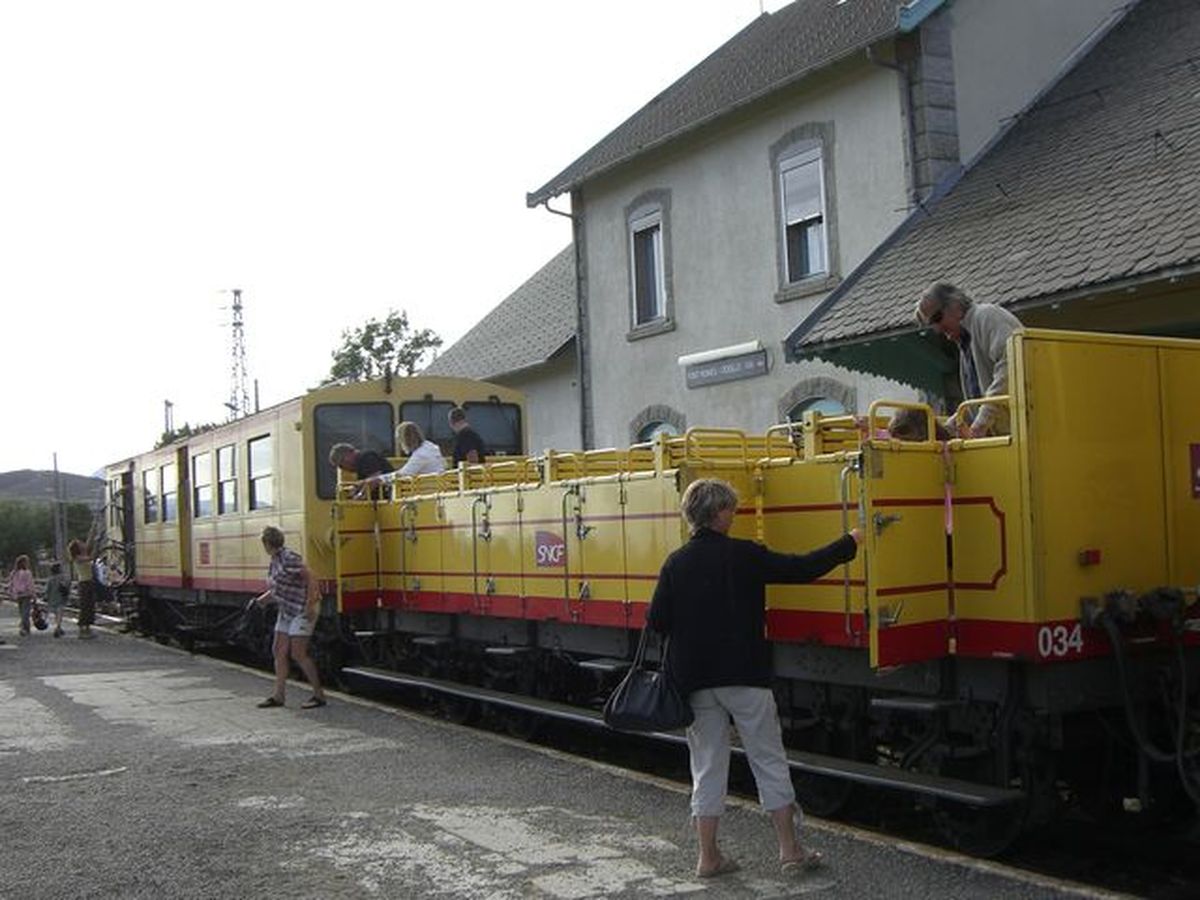 Train jaune
