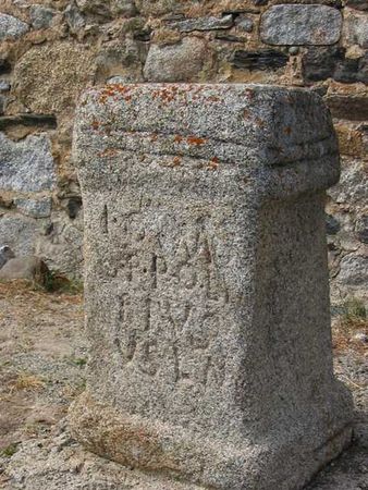 Le cippe romain d'Angoustrine