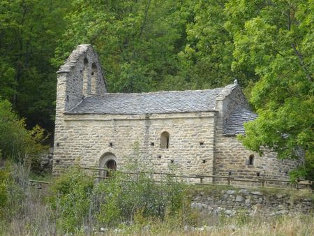 La chapelle St Martin d'Envalls, à Angoustrine