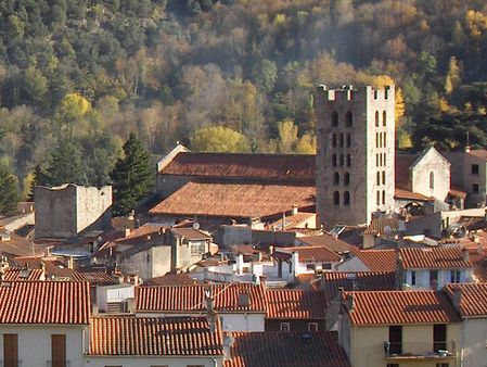 L'église paroissiale St Sauveur, à Arles-sur-Tech.