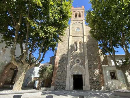 L'église paroissiale st Etienne, de Bompas.