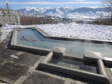 Les bains de Dorres, à Dorrès