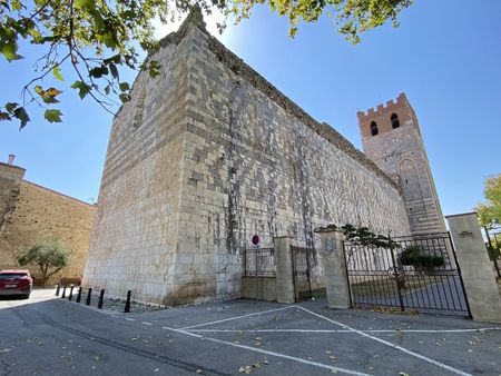 La collégiale Sainte-Marie d'Espira, de nos jours.