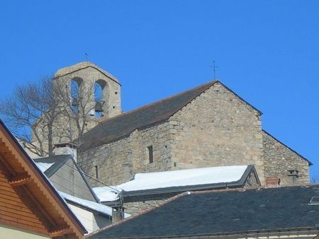 L'église Saint-Vincent de La Llagonne.