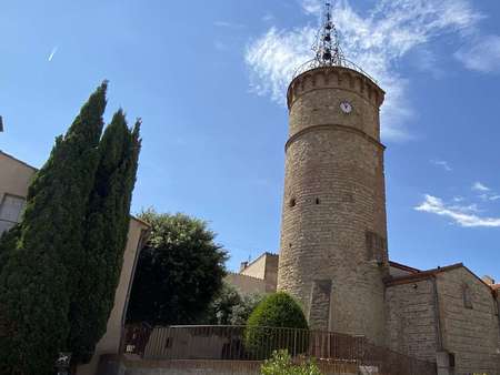 Le clocher original de Latour-Bas-Elne