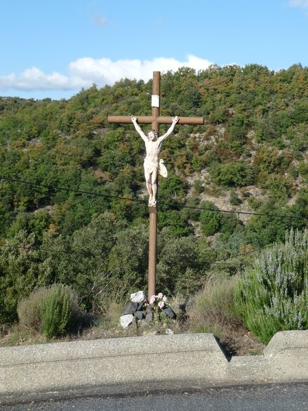 Grande croix avec Christ