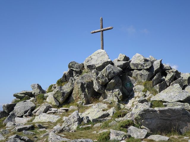Croix au mont Llaret