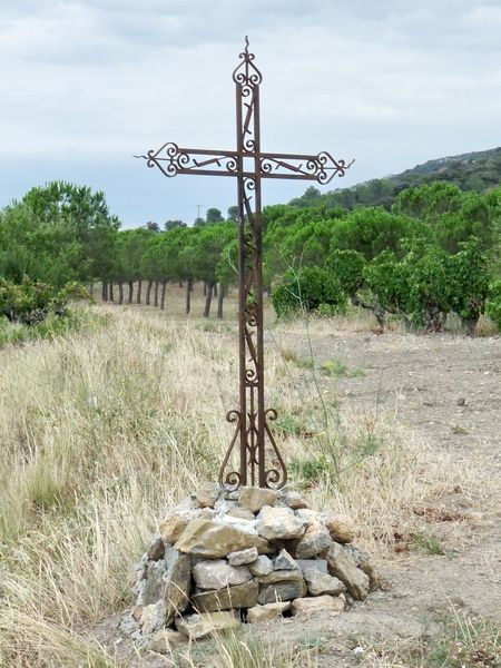 Grande Croix en fer forgé