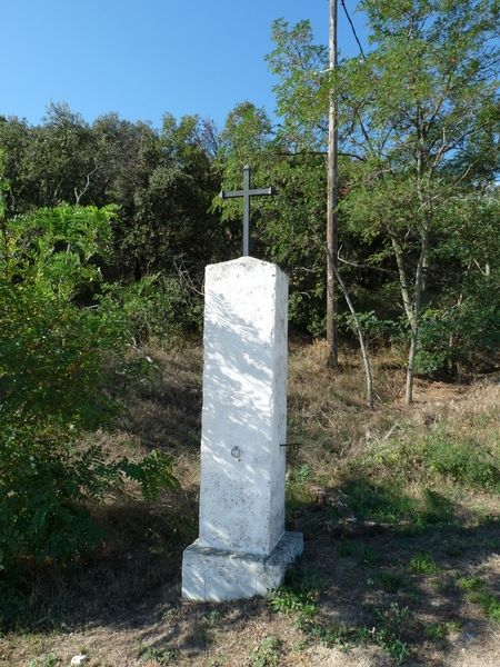 Croix en fer forgé