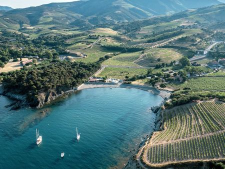 La baie de Paulilles, à Port-Vendres.