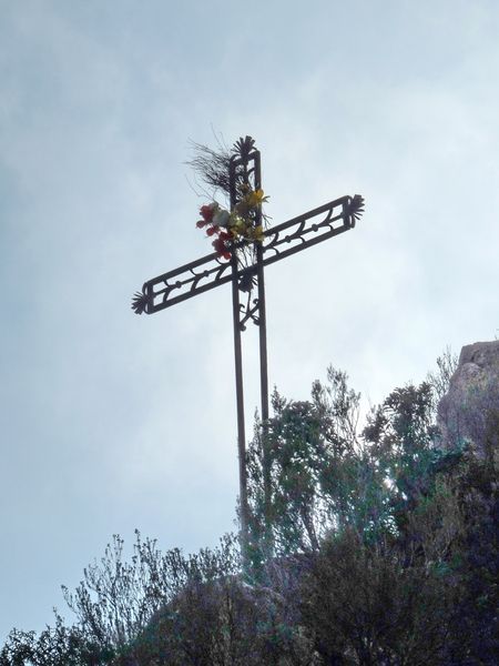  Grande Croix en fer forgé