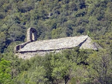 La chapelle Saint-Jean d'Arsus, à Boule d'Amont.