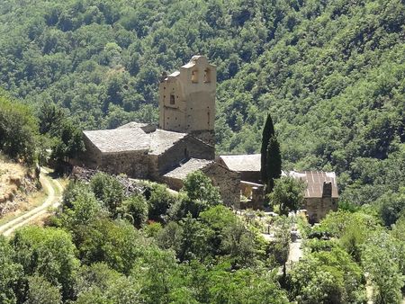 Le hameau de Thuès d'Evol, sur le territoire d'Olette.