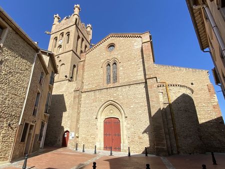 L'église paroissiale St Marcel, à Villelongue-de-la-Salanque.