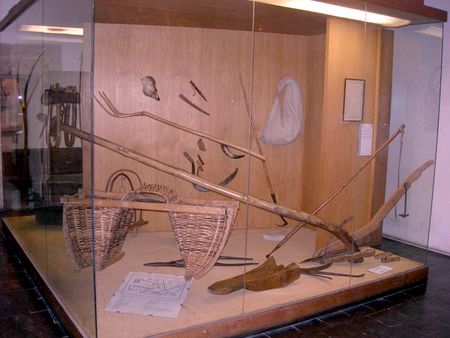 Collection dans le musée, les outils de travail