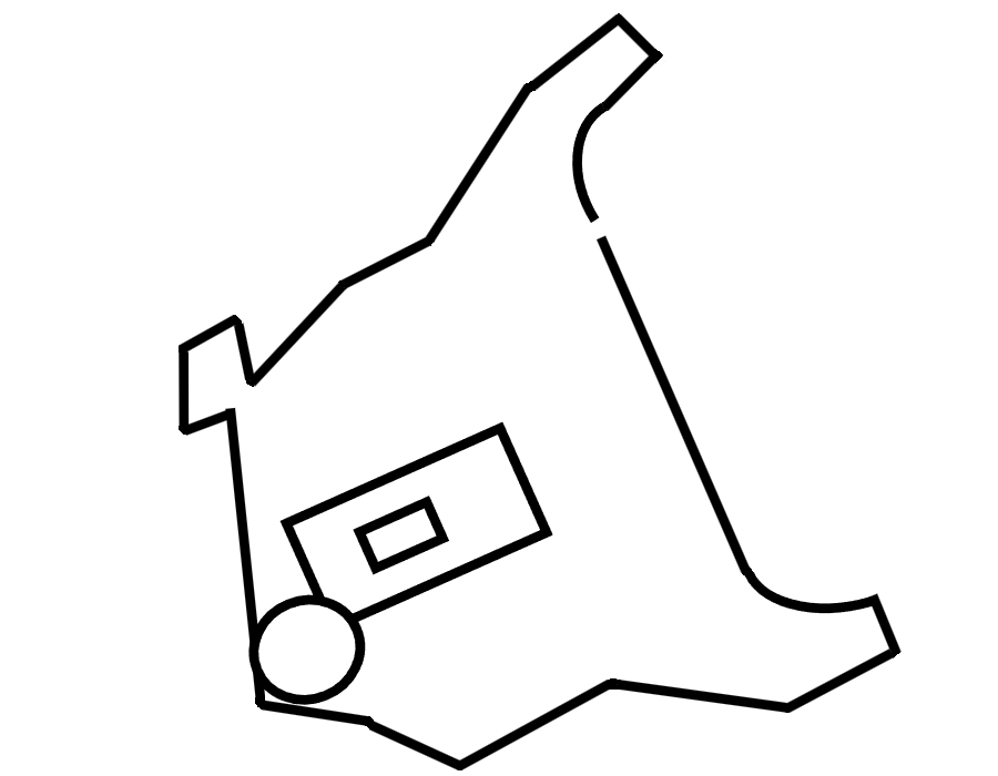 Plan de la tour de Querroig