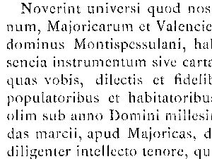 Chartre de création du royaume de Majorque