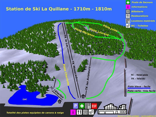 Pistes de La Quillane