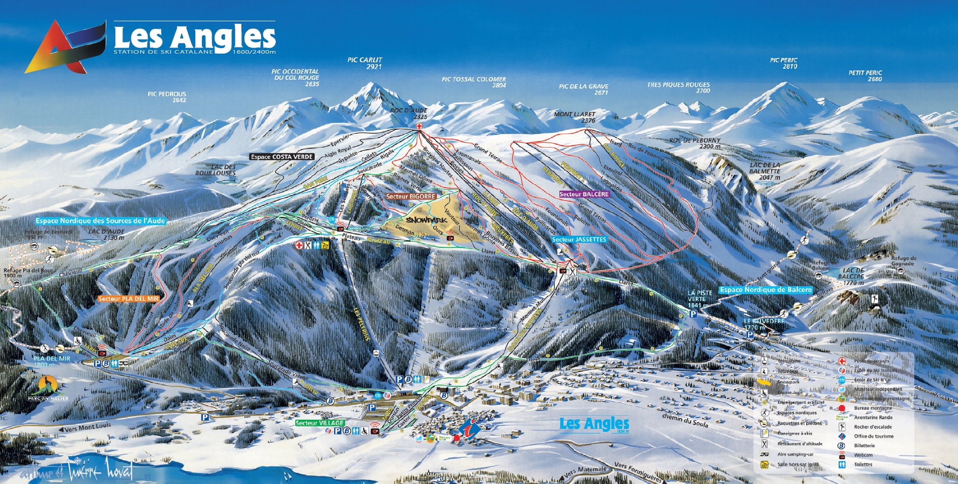 Pistes des Angles