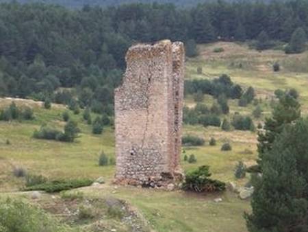 Tour de Creu avant son effondrement